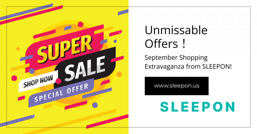 September Shopping Extravaganza: Unmissable Offers from SLEEPON!